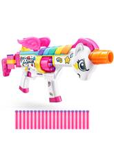 Zuru X-Shot Blastercorn Launcher Big Rizz mit 24 Darts und Licht