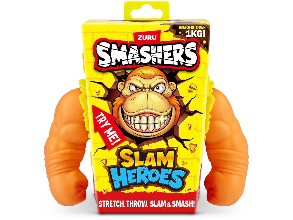 Zuru Smashers Slam Heroes Gorilla Marrone da 18 cm