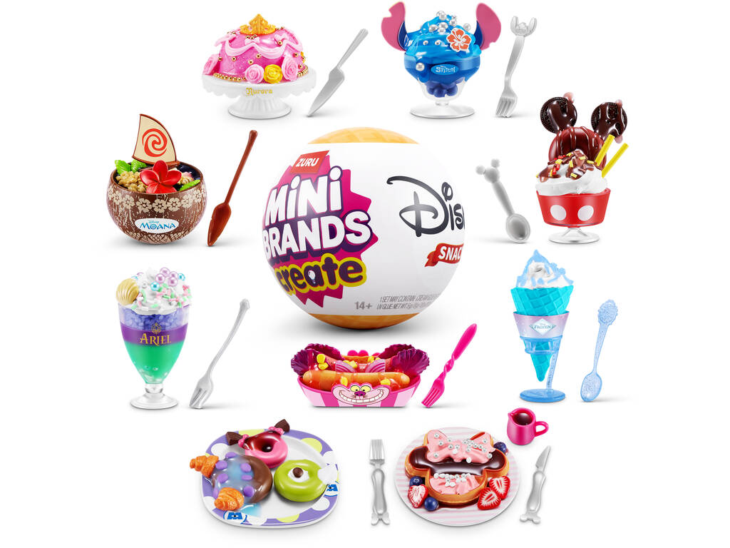 Zuru Mini Brands Create Birillo Sorpresa Disney Snacks