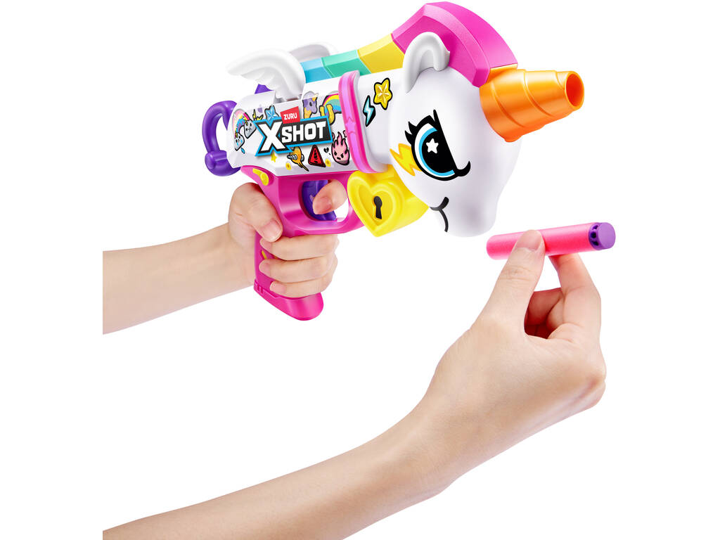 Zuru X-Shot Blastercorn Lanciatore con 16 dardi