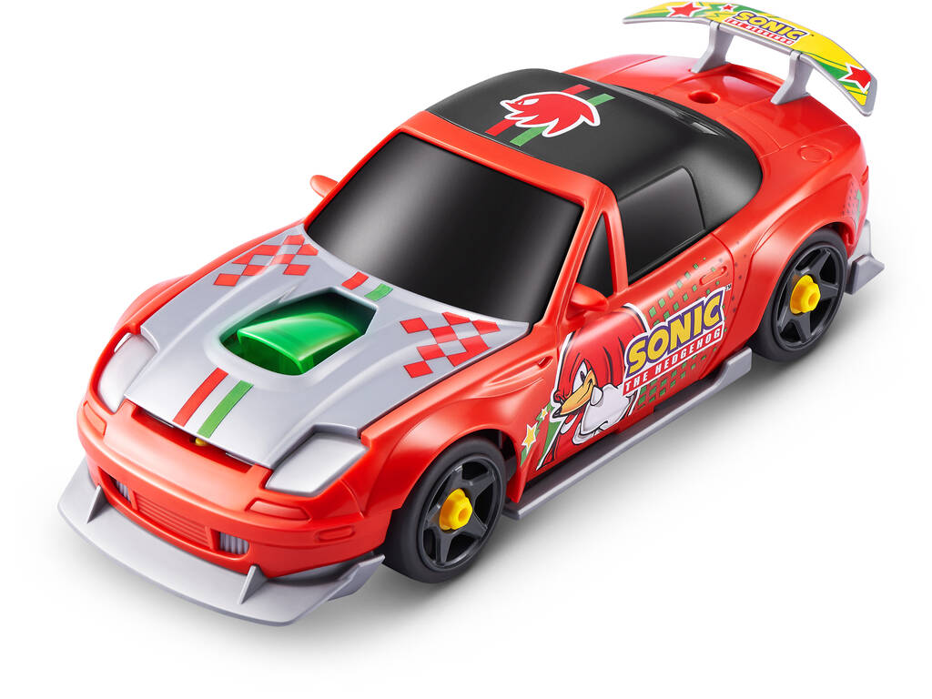Zuru Metal Machines Casco Speed Hero Sonic con Auto Sorpresa