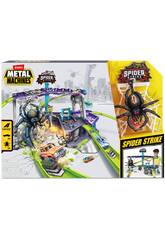 Zuru Metal Machines Piste Spider Strike avec véhicule
