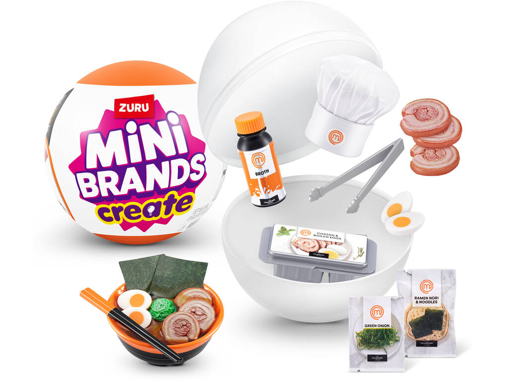 Zuru Mini Brands Create Bola Sorpresa Master Chef