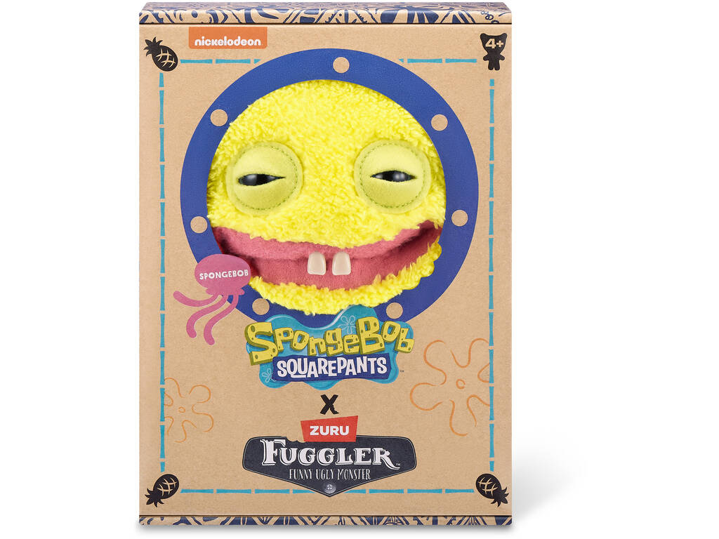 Zuru Fuggler X Bob Sponja Peluche da 22 cm
