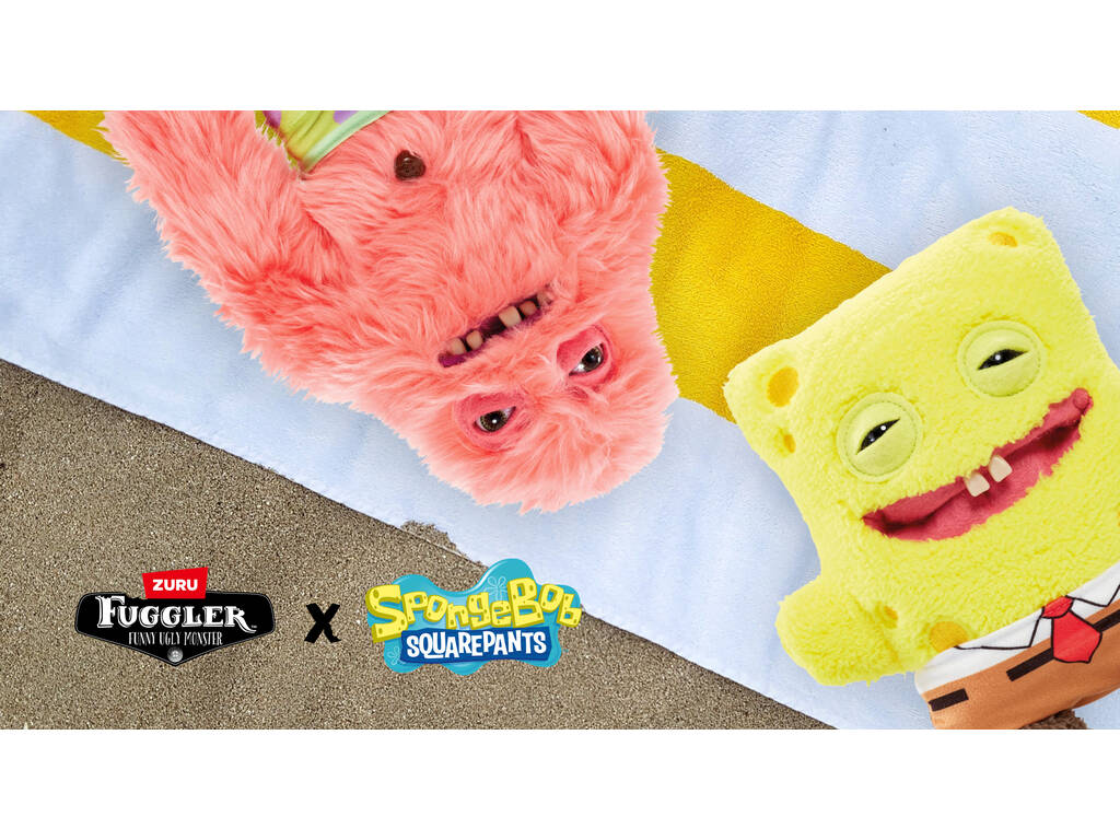 Zuru Fuggler X Bob Sponja Peluche da 22 cm