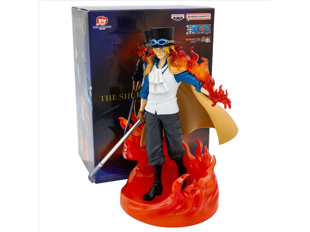 One Piece The Shukko Special Edition Figura Logia Sabo da 18 cm