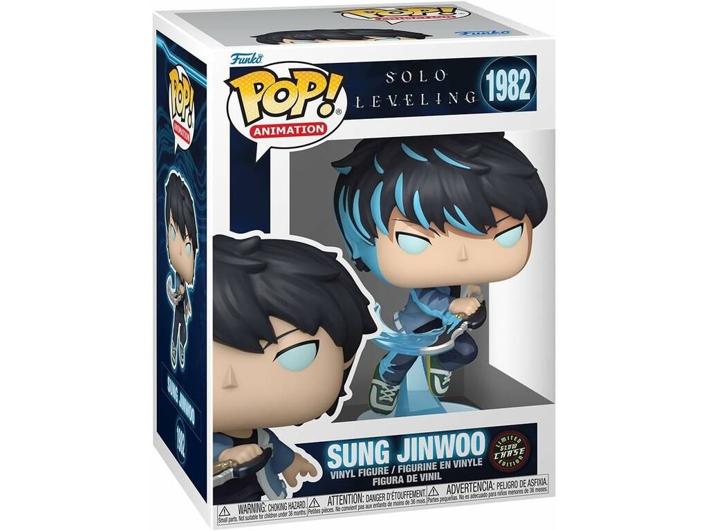 Funko Pop Animation Solo Leveling Figura Sung Jinwoo