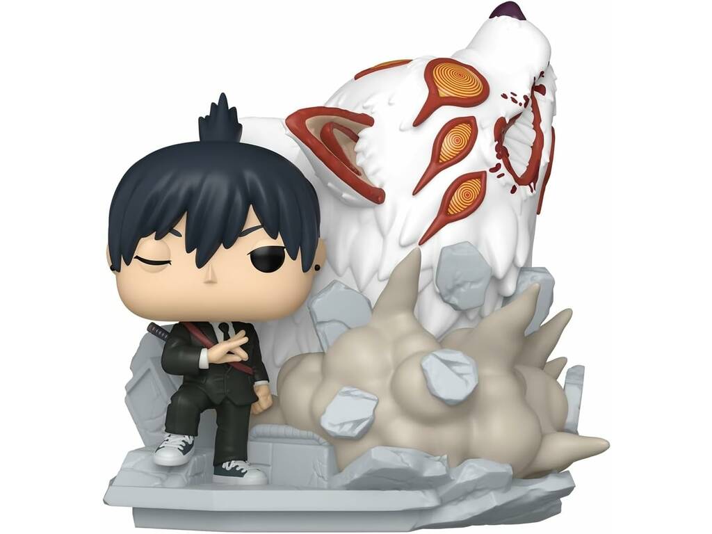 Funko Pop Moment Chainsaw Man Figura Aki Hayakawa