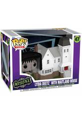 imagen Funko Pop Town Beetlejuice Figurine Lydia Deetz avec la maison Maitland