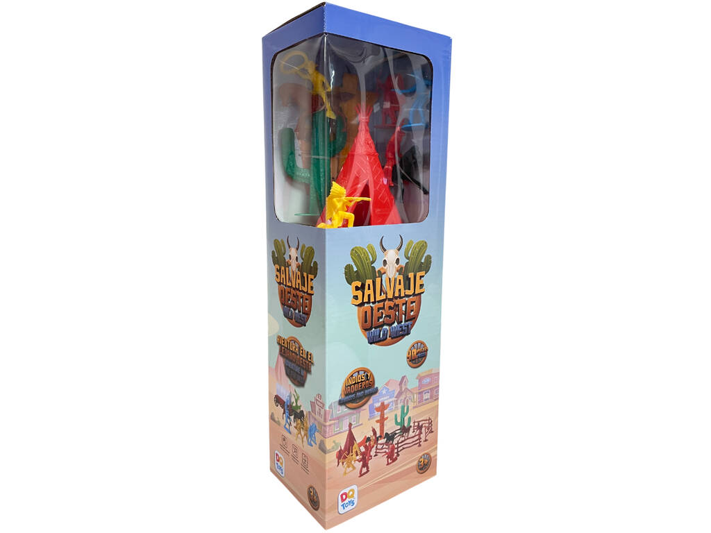 Wild West Pack Mini Action Figures da 40 pezzi