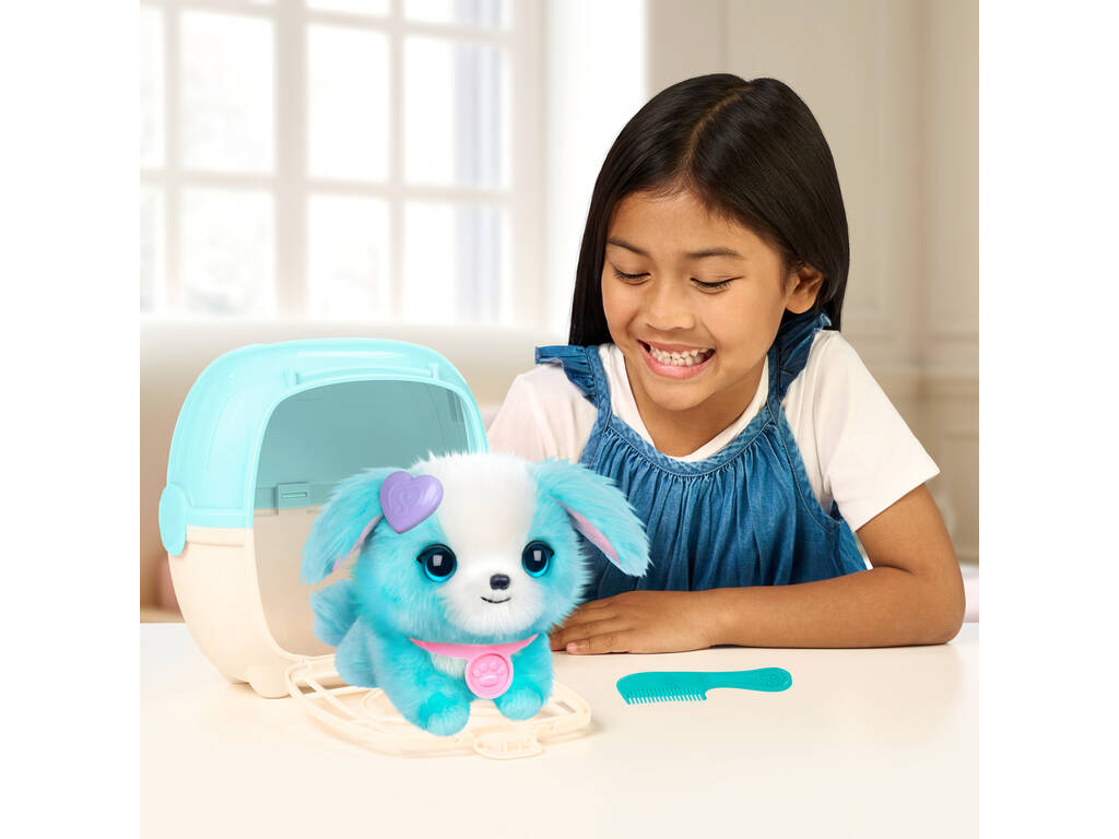 Scruff a Luvs Peluche Surprise Bleue