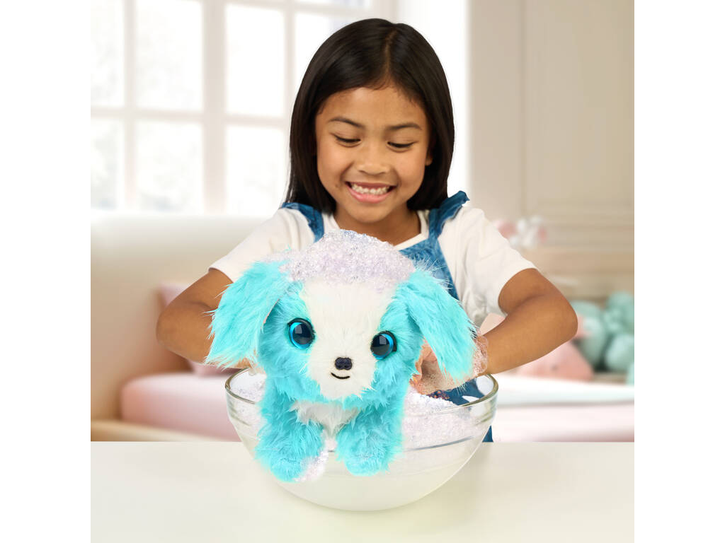 Scruff a Luvs Peluche Surprise Bleue