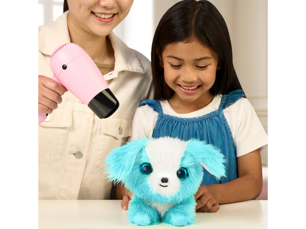 Scruff a Luvs Peluche Surprise Bleue