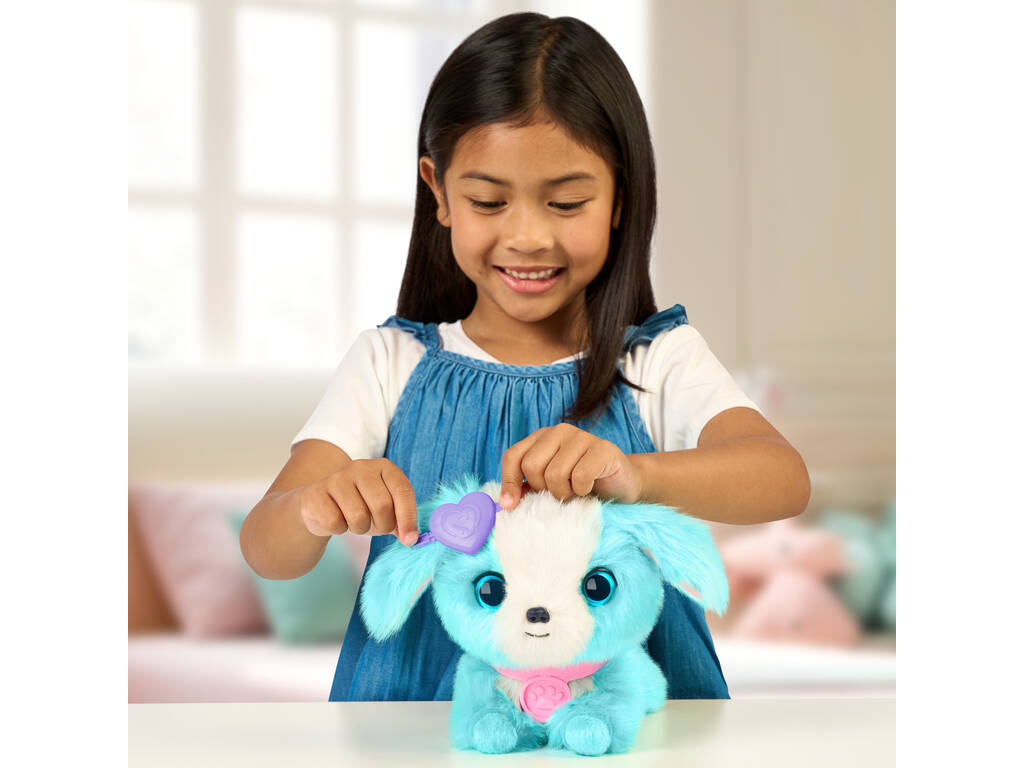 Scruff a Luvs Peluche Surprise Bleue