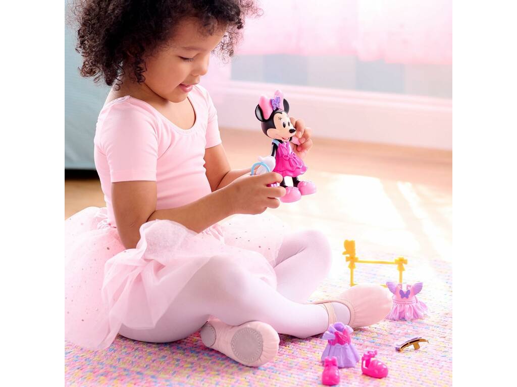 Disney Junior Minnie Fabulosa Bambola alla Moda da 15 cm