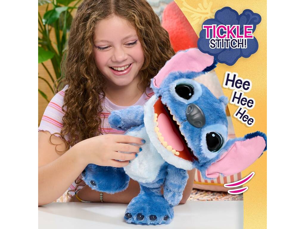 Disney Stitch Bambola interattiva Stitch con oltre 100 suoni e reazioni, 43 cm