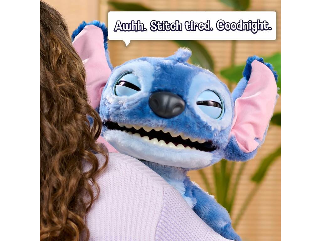 Disney Stitch Bambola interattiva Stitch con oltre 100 suoni e reazioni, 43 cm