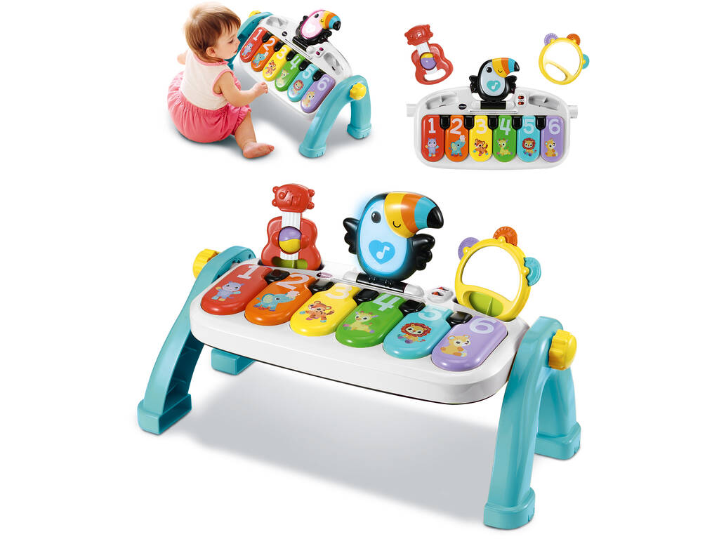 Vtech Baby Piano Multicolor Banda Musical