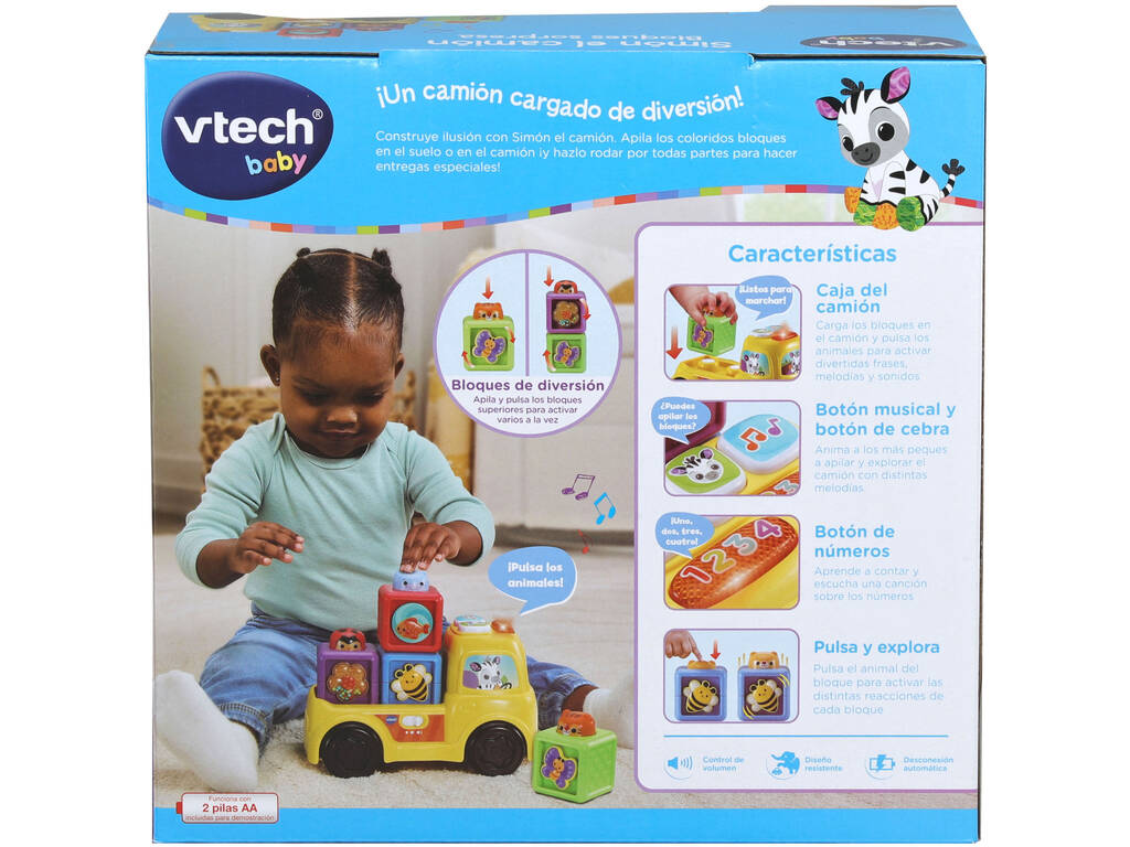 Vtech Baby Simão o Camião Blocos Surpresa