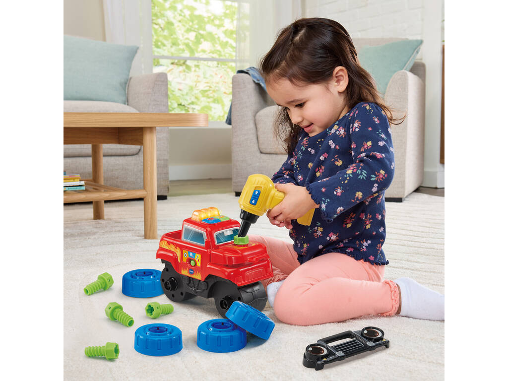 Veicolo Monster Truck Ripara e Costruisci