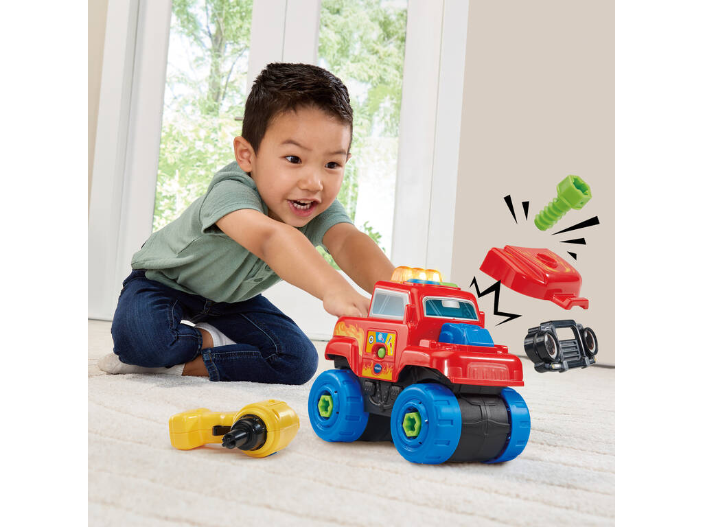 Veicolo Monster Truck Ripara e Costruisci