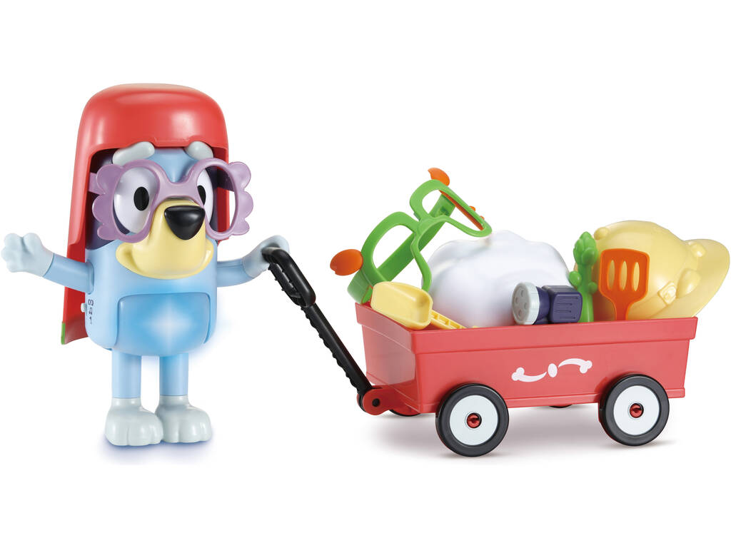 Bluey Figura Interactiva ¡Disfrázate con Bluey!