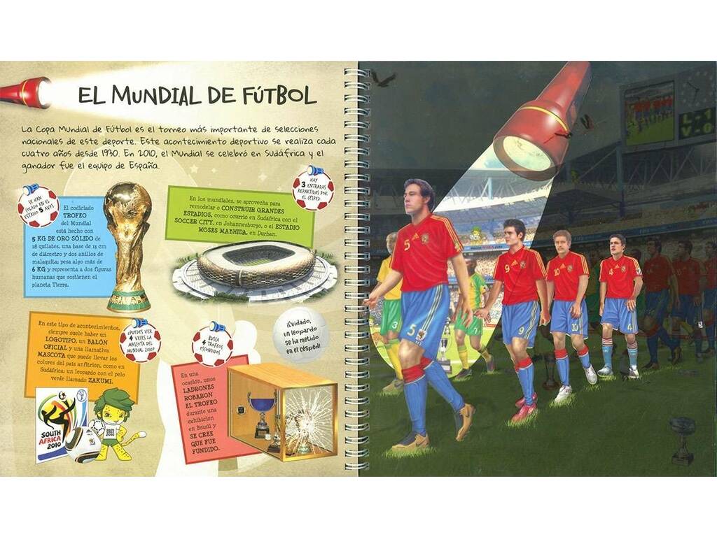 Livre Linterna Fútbol