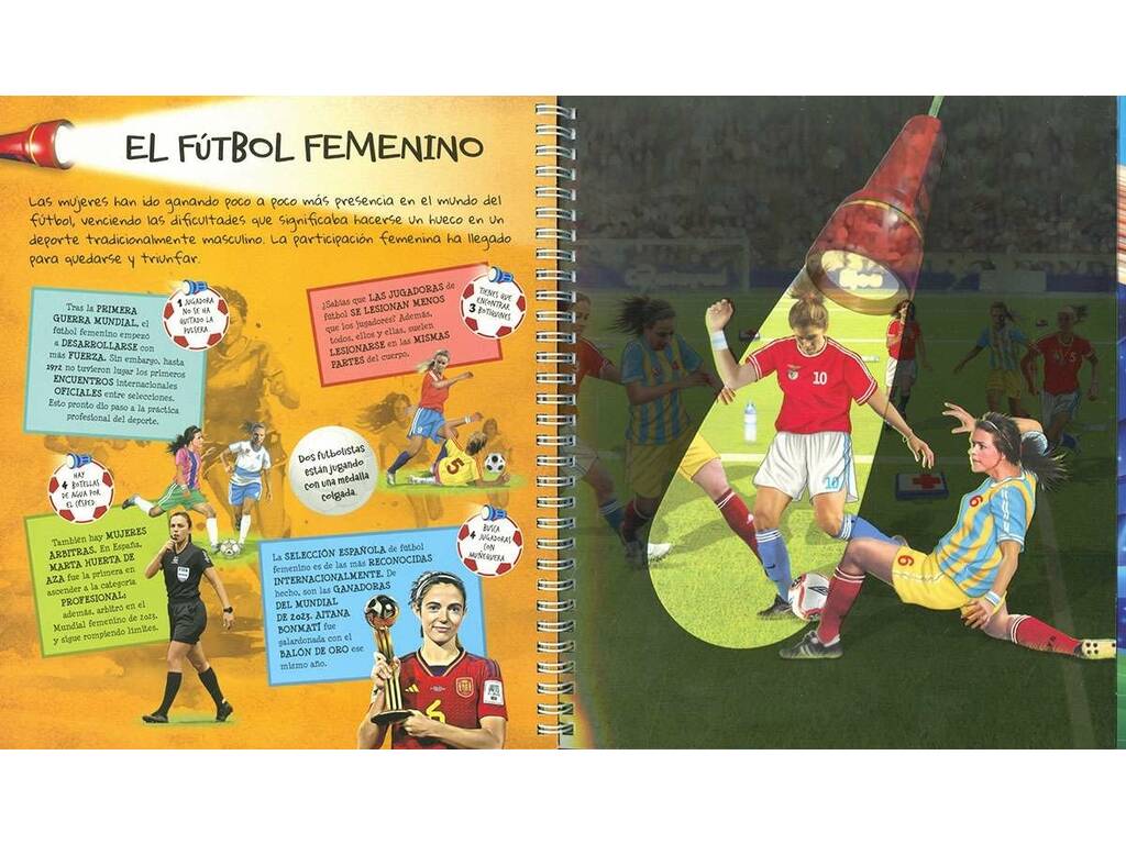 Livre Linterna Fútbol