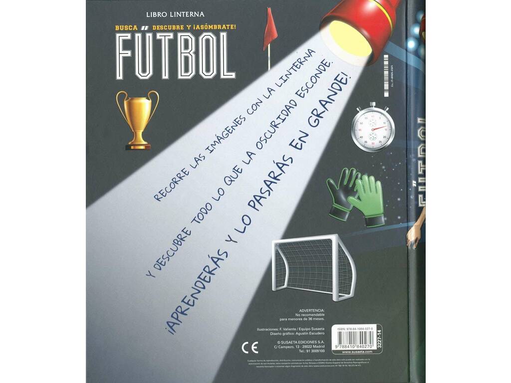 Livre Linterna Fútbol