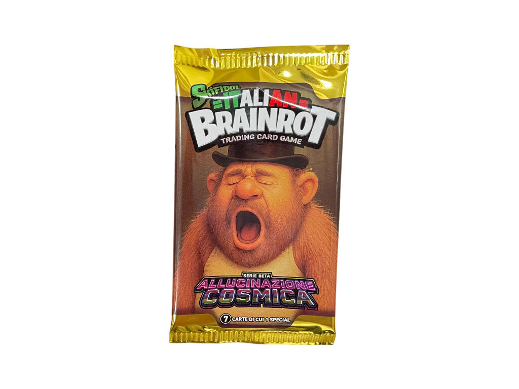BrainRot Italian Allucinazione Cosmica Busta con 7 Figurine Sorpresa