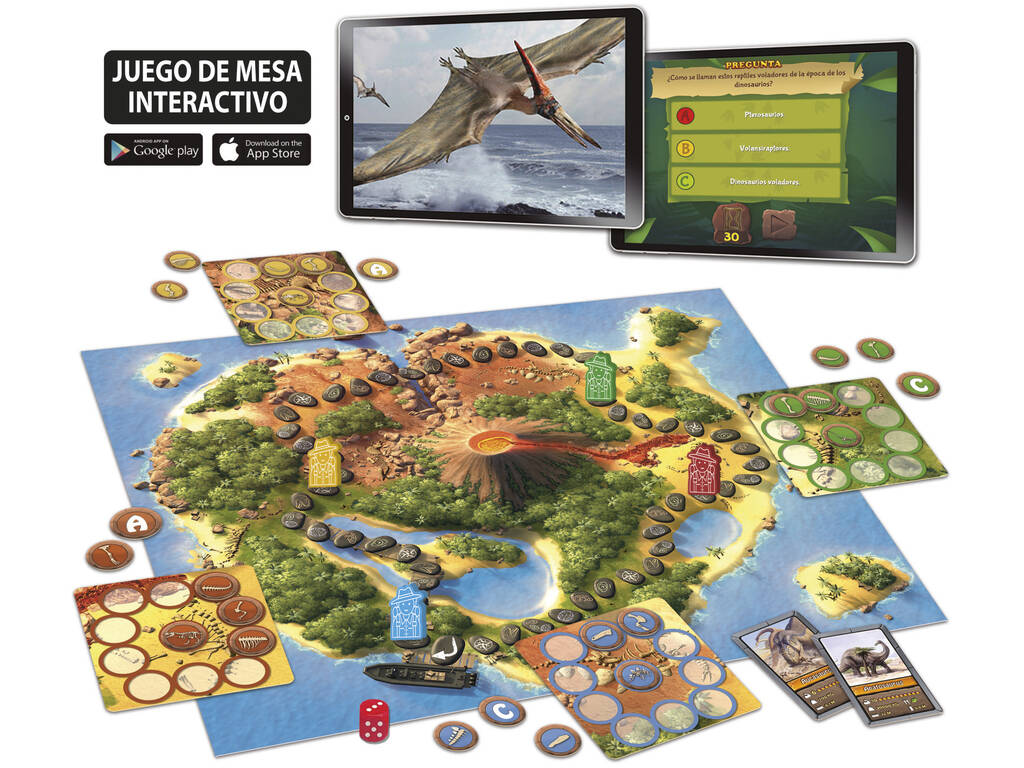 Dinox Juego de Mesa Interactivo