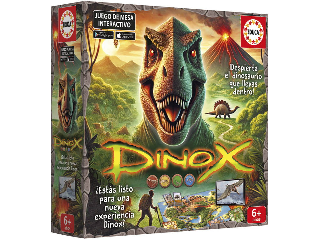Dinox Juego de Mesa Interactivo