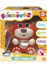 Friendimals Interactive Hungry Bear Figure with Lights and Sounds