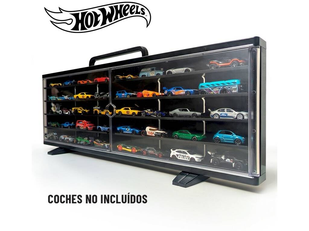 Hot Wheels Maletín Expositor Coleccionista para 40 Coches