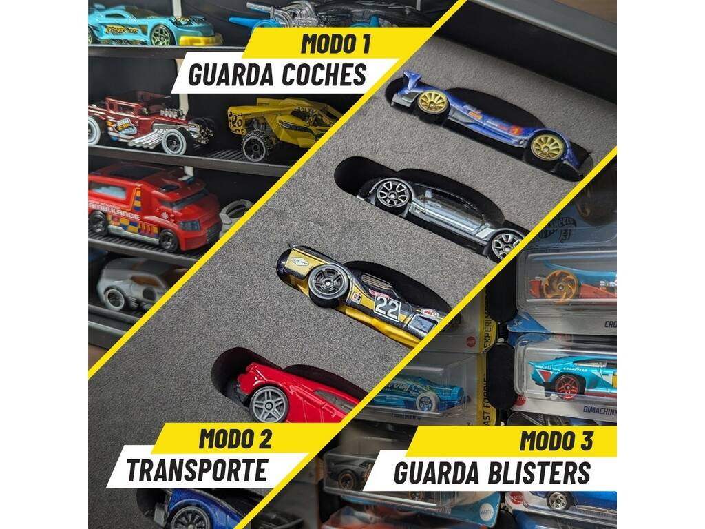 Hot Wheels Maletín Expositor Coleccionista para 40 Coches