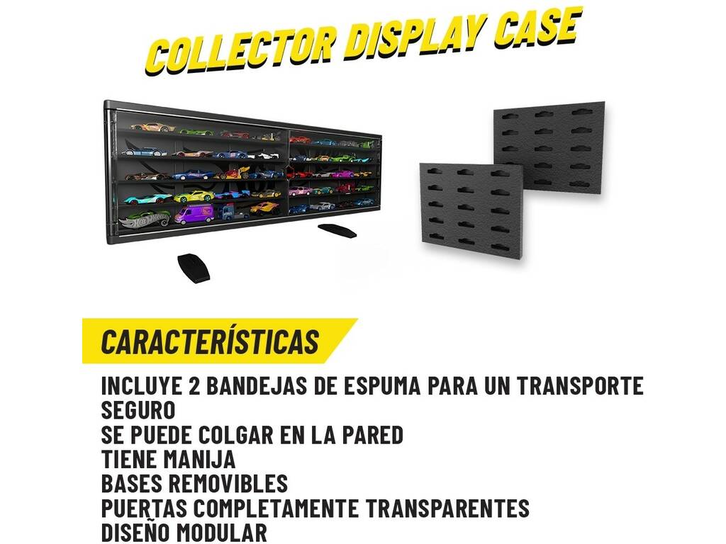 Hot Wheels Maletín Expositor Coleccionista para 40 Coches