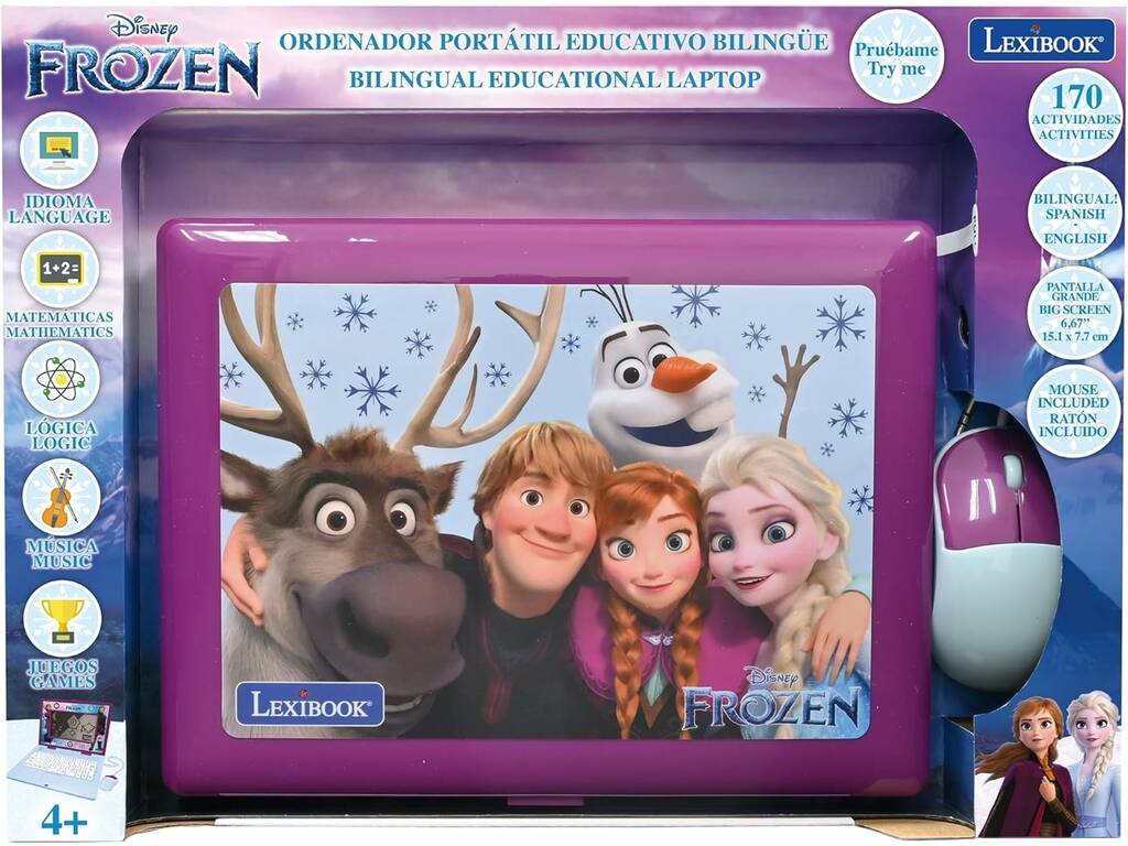 Disney Frozen Computer portatile educativo bilingue
