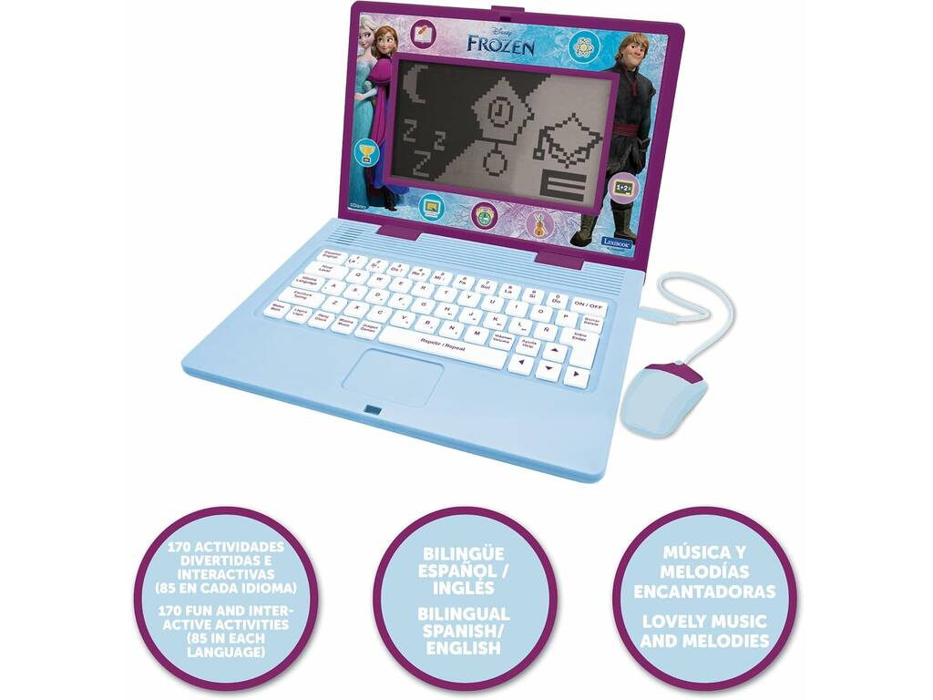 Disney Frozen Computer portatile educativo bilingue