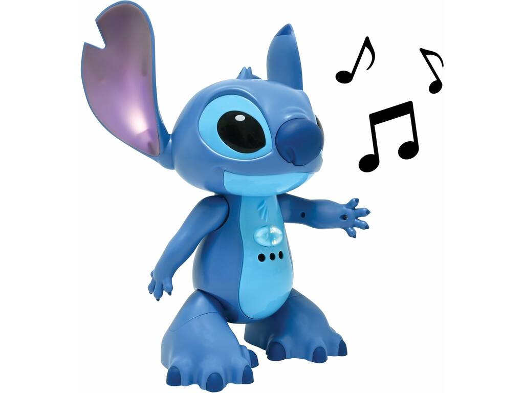 Disney Stitch Rotbot Interactivo Teledirigido Bilingüe de 26 cm