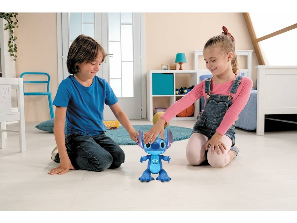 Disney Stitch Rotbot Interactivo Teledirigido Bilingüe de 26 cm