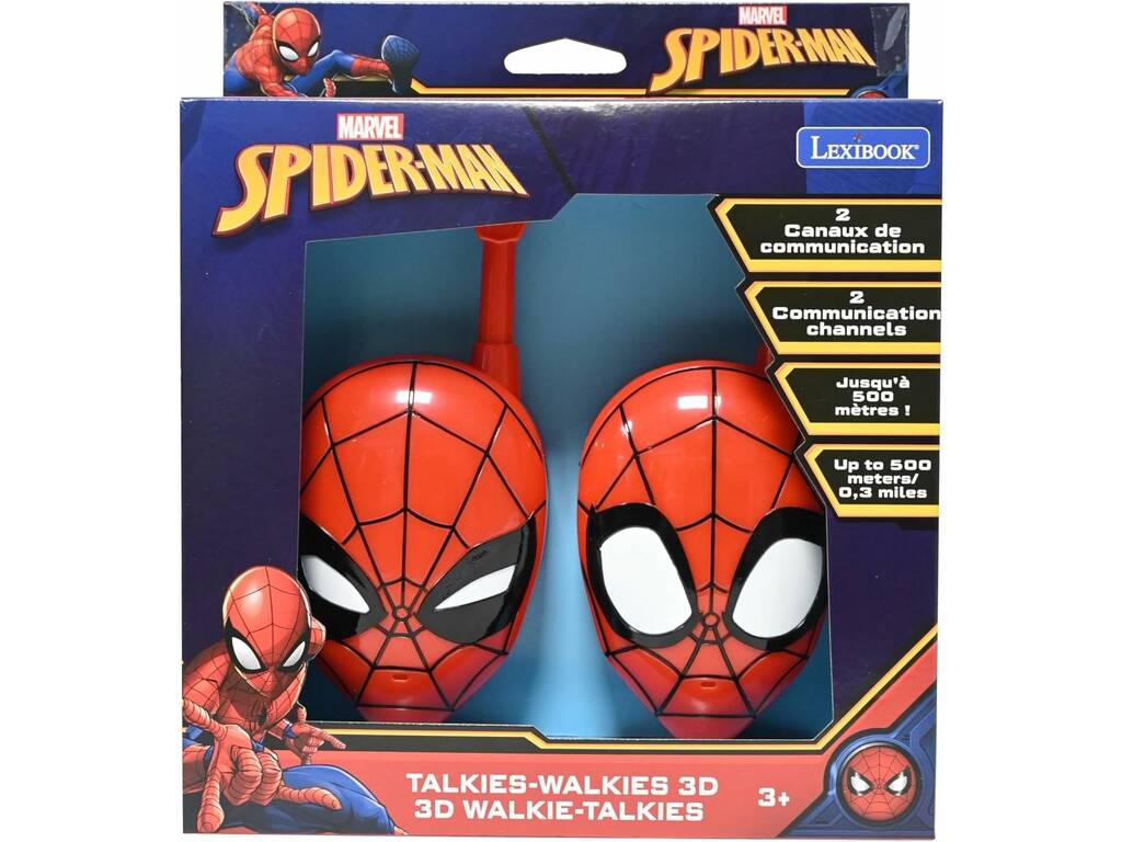 Marvel Spiderman Walkie Talkie 3D