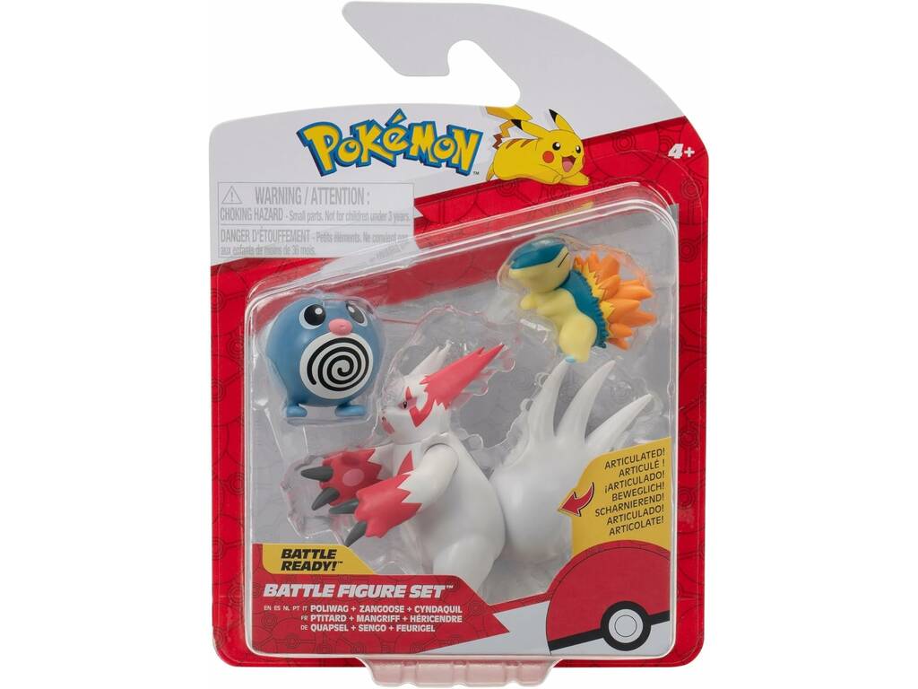 Pokémon Conjunto Figuras de Combate