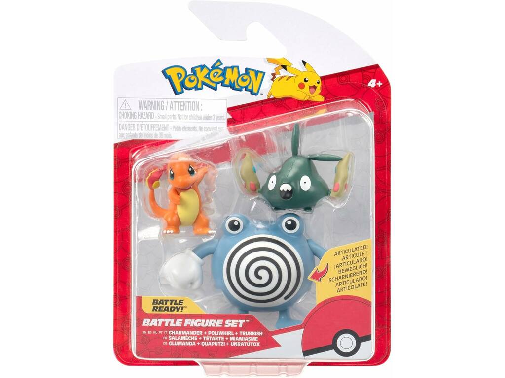 Pokémon Conjunto Figuras de Combate