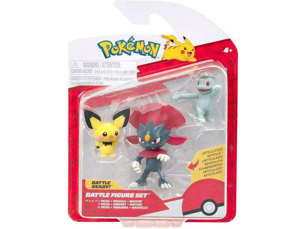 Pokémon Conjunto Figuras de Combate