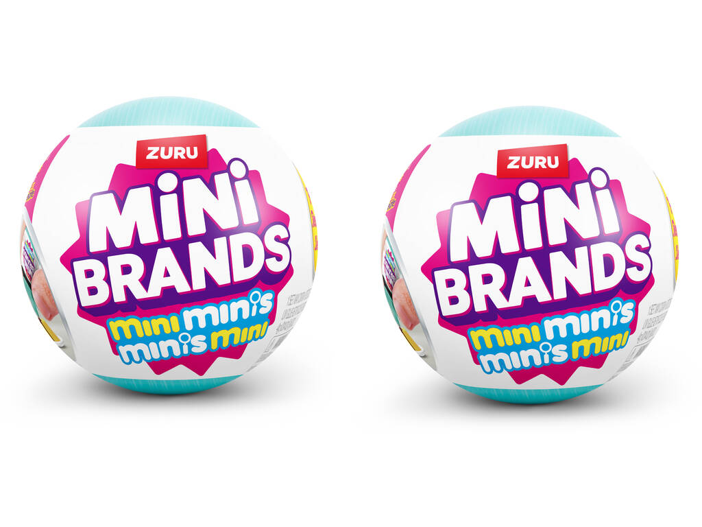Zuru Mini Brands Pack Frigorifero con 2 Palline Sorpresa Mini Minis