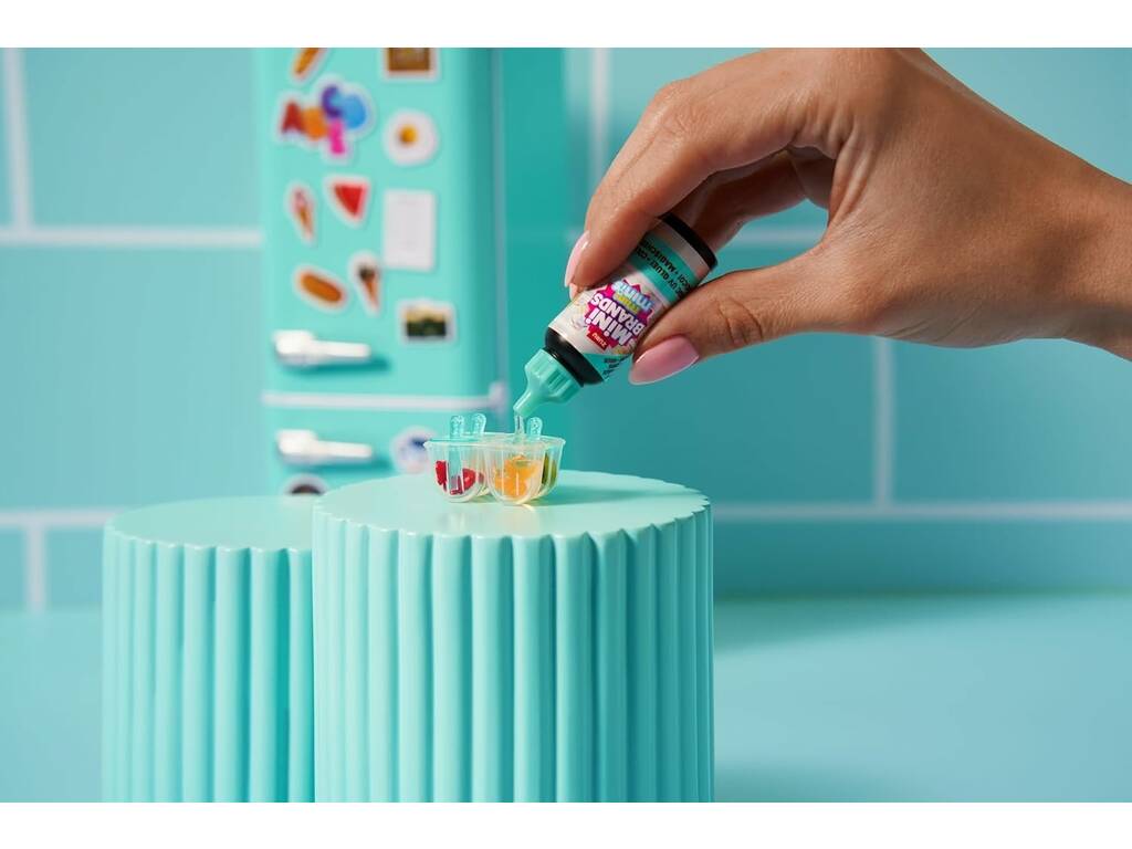 Zuru Mini Brands Pack Frigorifero con 2 Palline Sorpresa Mini Minis