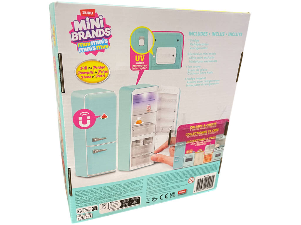 Zuru Mini Brands Pack Frigorifero con 2 Palline Sorpresa Mini Minis
