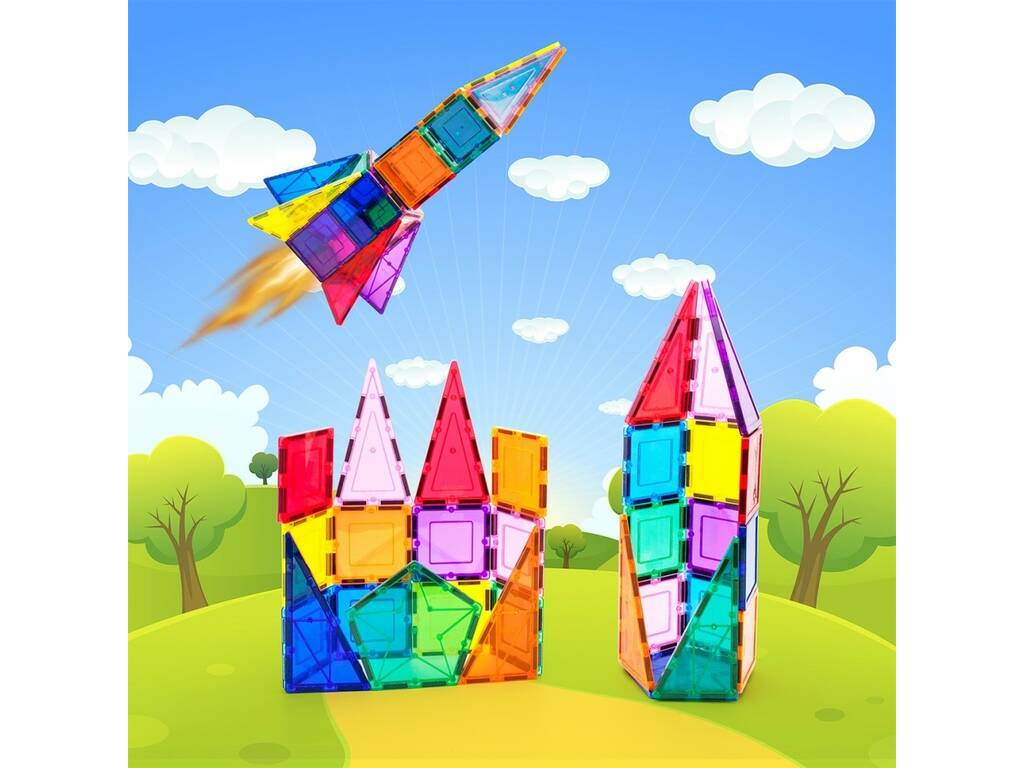 Picasso Tiles Creazioni Magnetiche Confezione da 32 pezzi
