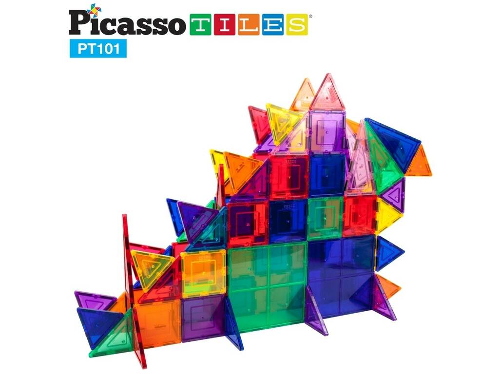 Picasso Tiles Magnetische Bausteine 101 Stück