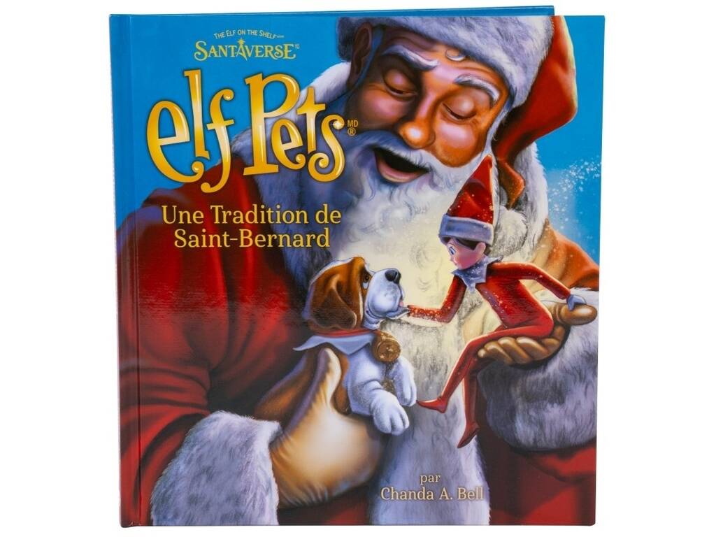 The Elf On The Self Racconto Una tradizione di San Bernardo con peluche